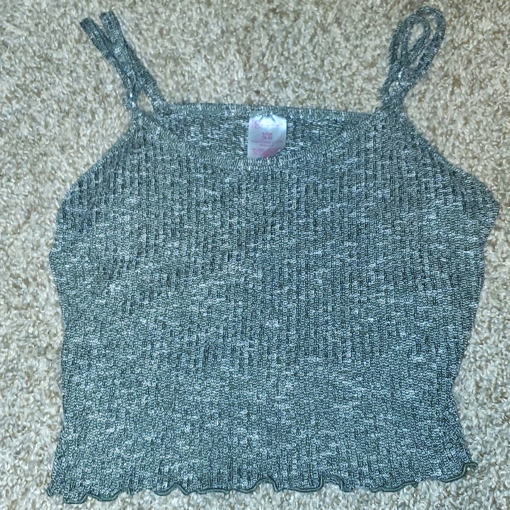 NOBO Loose Army Green Crop Top